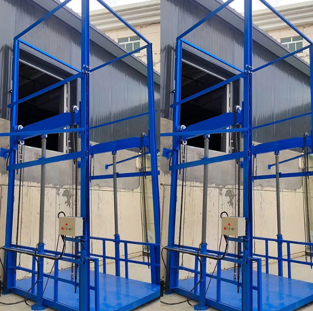 安义导轨式升降货梯